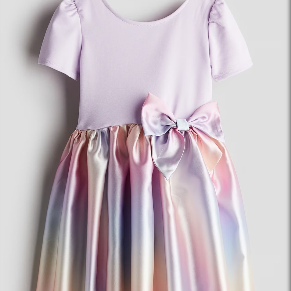 H&M Kids Dress in Pastel Rainbow